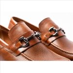 LEATHER LOAFERS WITH BUCKLE - Image 6