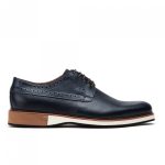 SPLIT LEATHER SHOES IN CONTRAST SOLE - Image 4