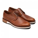 SPLIT LEATHER SHOES IN CONTRAST SOLE - Image 6