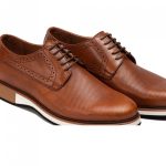 SPLIT LEATHER SHOES IN CONTRAST SOLE - Image 8