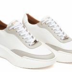 MAXIM LEATHER LOW TOP CHUNKY SNEAKERS - Image 3
