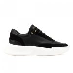 MAXIM LEATHER LOW TOP CHUNKY SNEAKERS - Image 4