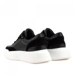 MAXIM LEATHER LOW TOP CHUNKY SNEAKERS - Image 5