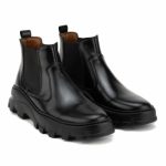 MENS TRACK SOLE ANKLE BOOTS