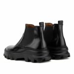 MENS TRACK SOLE ANKLE BOOTS - Image 4