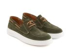 SUEDE LEATHER BOAT SHOES