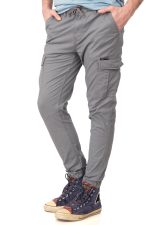 CARGO RIBBED LEGBAND TROUSERS