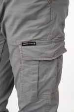 CARGO RIBBED LEGBAND TROUSERS - Image 7