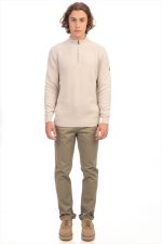 REBASE MELANGE TEXTURED TROUSERS - Image 5