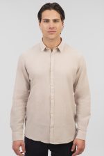 REBASE COTTON LINO TEXTURED SHIRT - Image 2