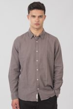 REBASE COTTON LINO TEXTURED SHIRT - Image 9