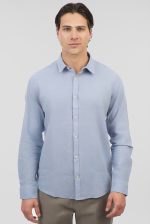 REBASE COTTON LINO TEXTURED SHIRT - Image 14