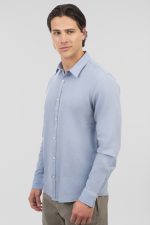 REBASE COTTON LINO TEXTURED SHIRT - Image 15