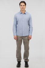 REBASE COTTON LINO TEXTURED SHIRT - Image 16