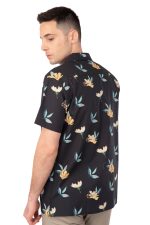 REBASE FLORAL PRINT S/S COTTON SHIRT - Image 5