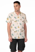 REBASE FLORAL PRINT S/S COTTON SHIRT - Image 6
