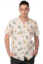 REBASE FLORAL PRINT S/S COTTON SHIRT - Image 7