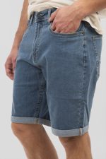 DENIM RIPPED BERMUDA SHORTS - Image 3