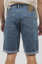 DENIM RIPPED BERMUDA SHORTS - Image 4