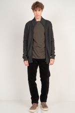 HIGH NECK KNITWEAR CARDIGAN - Image 6