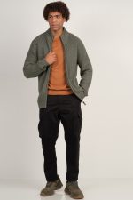 HIGH NECK KNITWEAR CARDIGAN - Image 9