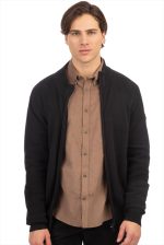 HIGH NECK KNITWEAR CARDIGAN - Image 5
