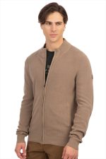 HIGH NECK KNITWEAR CARDIGAN - Image 8