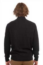 HIGH NECK KNITWEAR WITH 1/4 ZIP - Image 5