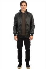 ECO LEATHER BIKER JACKET - Image 5