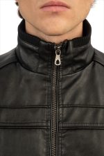 ECO LEATHER BIKER JACKET - Image 6
