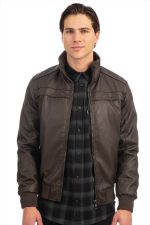 ECO LEATHER BIKER JACKET - Image 9