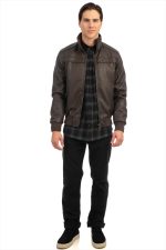 ECO LEATHER BIKER JACKET - Image 10