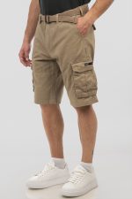 REBASE REGULAR FIT CARGO SHORTS - Image 3