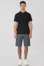 REBASE POLO PIQUE LOGO COLLAR TEE - Image 18