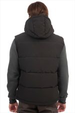 REBASE PUFFER GILET HOODIE - Image 5