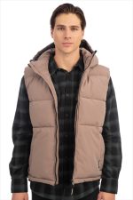 REBASE PUFFER GILET HOODIE - Image 7