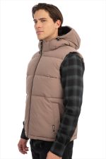 REBASE PUFFER GILET HOODIE - Image 8