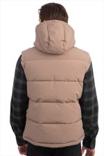 REBASE PUFFER GILET HOODIE - Image 9
