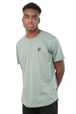 REBASE OVERSIZED CURVED HEM LOGO TEE - Image 11