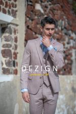 DEZIGN 3PIECE SLIM FIT SUIT IN PATTERNED - Image 4