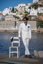 DZINE CROSSBODY 2PIECE SLIM FIT SUIT - Image 4