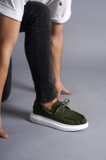 SUEDE ECO LEATHER BOAT SHOES - Image 3