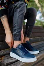 MONOCHROME CHUNKY SOLE SNEAKERS - Image 2