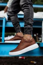 MONOCHROME CHUNKY SOLE SNEAKERS