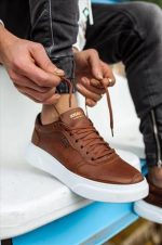 MONOCHROME CHUNKY SOLE SNEAKERS - Image 5