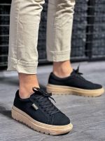 MONOCHROME CHUNKY SOLE SNEAKERS - Image 3