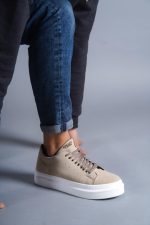 SPLIT ECO SUEDE LEATHER SNEAKERS - Image 2