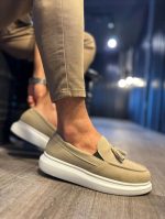 SUEDE ECO LEATHER LOAFER SHOES - Image 4