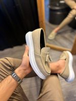 SUEDE ECO LEATHER LOAFER SHOES - Image 6