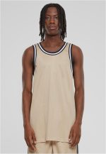 URBAN STRIPED MESH TANK TOP - Image 2